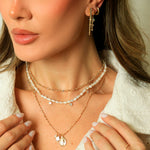 Trio de Brincos Ana Clara Zircônia Folheado a Ouro 18k