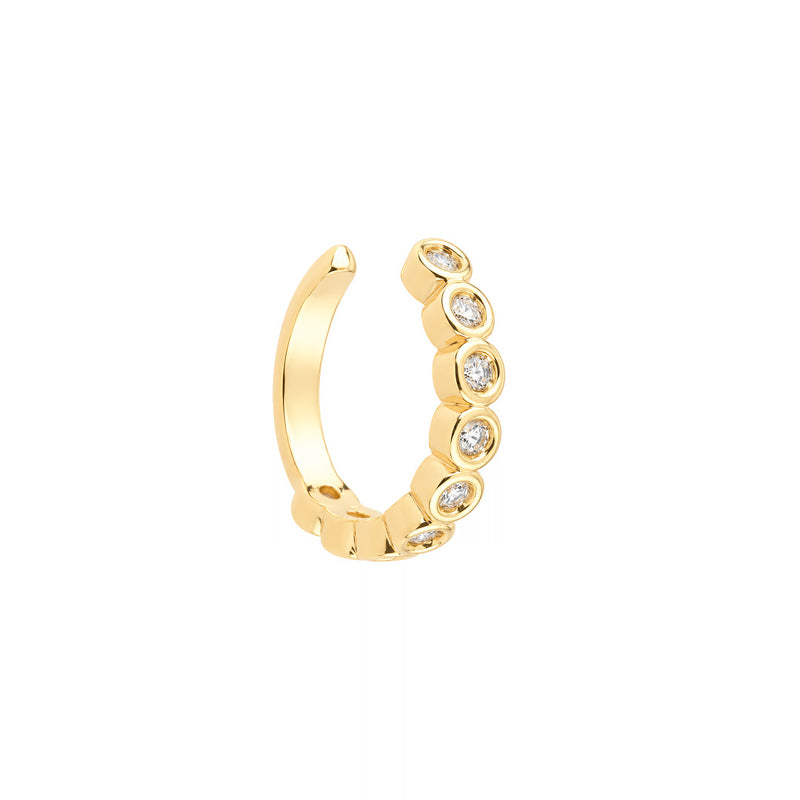 Piercing de Encaixe Maia Zircônia Folheado a Ouro 18k