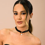 Thais Aguiar - Colar Vick Crepe de Seda e Lenço de Seda - Piuka