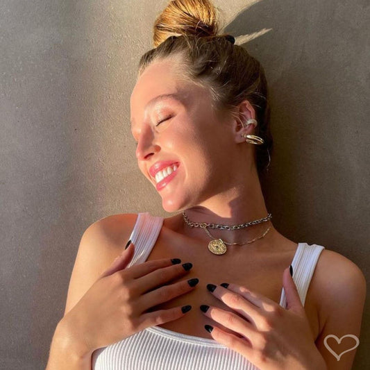 Duda Reis - Mix Choker Santorine E Argola Nana - Piuka