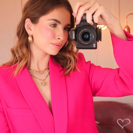 Fe Tumas - Brinco Maya e Choker Elos Grumet - Piuka