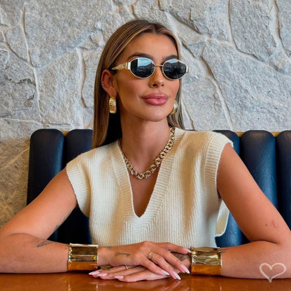 Gabi Alves - Mix Colar Alexia e Braceletes Kristy - Piuka