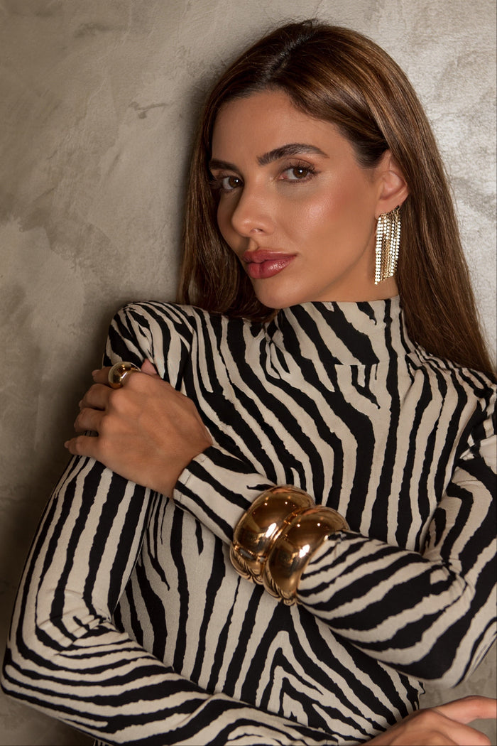 Ingrid Giovinazzo - Brinco Ear Cuff Marcela  & Bracelete Bold Medio Ariane