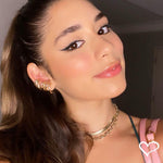 Julia Rocha - Mix Choker Mônica Dua E Ear Cuff - Piuka