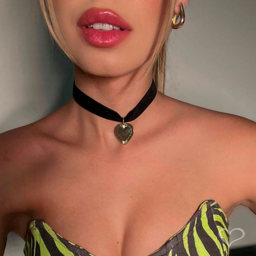 Marcella Rossafa E Choker Luma E Argola Luci V - Piuka
