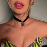 Marcella Rossafa E Choker Luma E Argola Luci V - Piuka