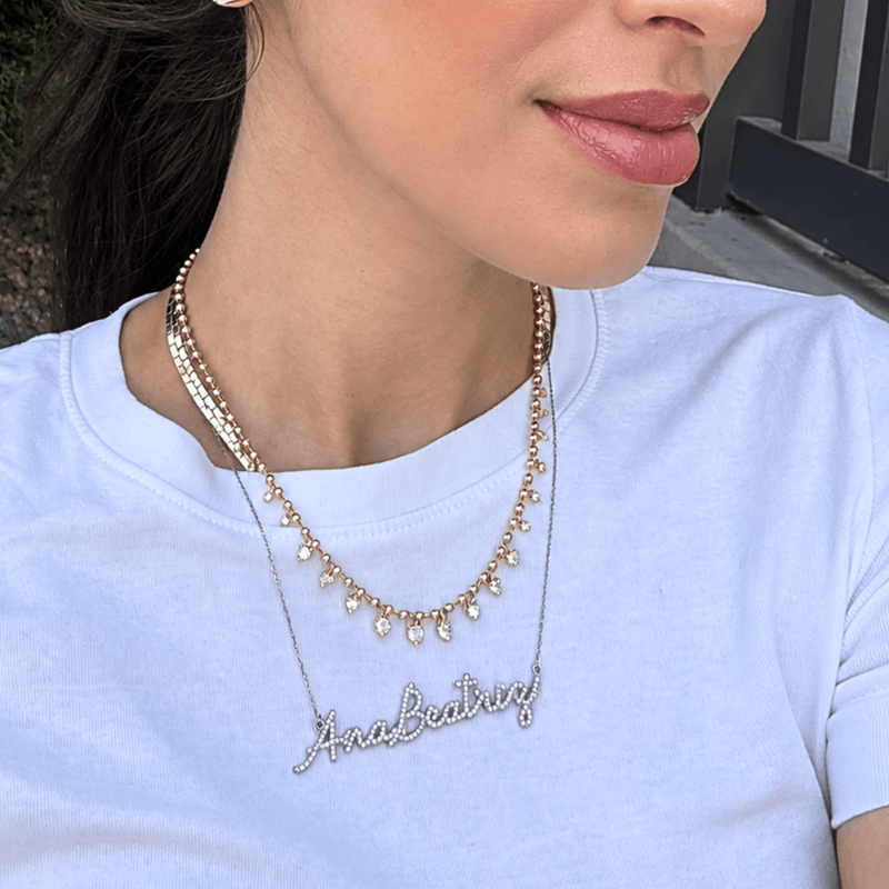 Ana Beatriz - Mix Isadora & Personalizado Moissanite - Piuka