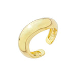 Anel Bold July Folheado a Ouro 18k - Piuka