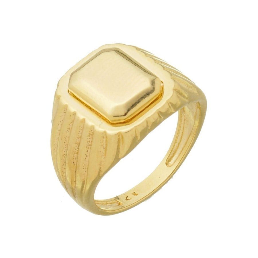 Anel de Dedinho Collen Folheado a Ouro 18k - Piuka