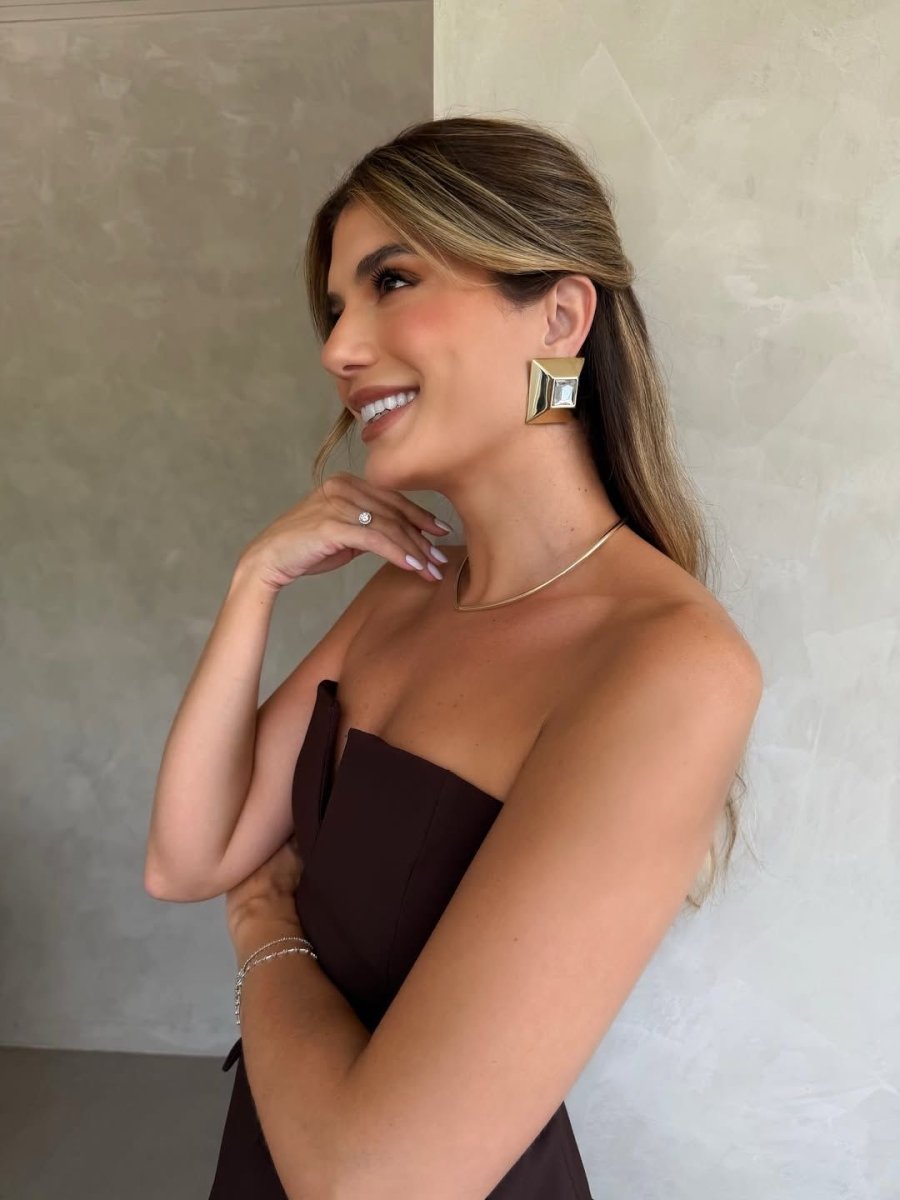 Ari Cânovas - Brinco Iris & Choker Ava - Piuka