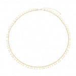 Belly Chain de Gotinhas Sofia Zircônias Folheado a Ouro 18k - Piuka