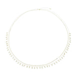 Belly Chain Duas Voltas Paola Zircônias Folheado a Ouro 18k - Piuka