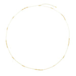 Belly Chain Piuka Lika Zircônias Folheado a Ouro 18k - Piuka