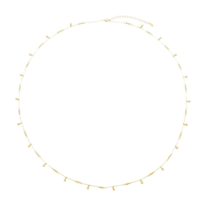 Belly Chain Piuka Lola Zircônias Folheado a Ouro 18k