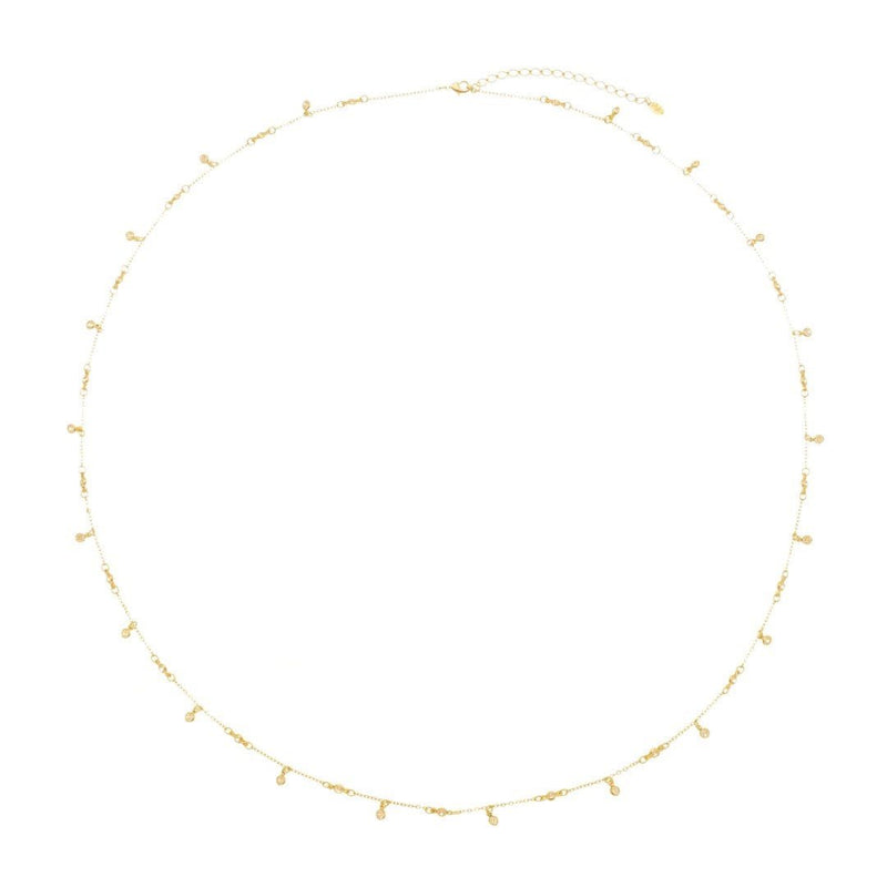 Belly Chain Piuka Lola Zircônias Folheado a Ouro 18k - Piuka