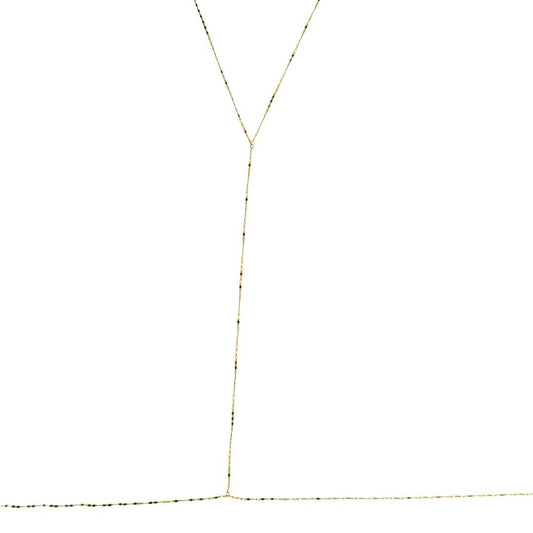 Body Chain Isabelli Folheado a Ouro 18k - Piuka