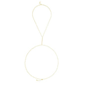 Body Chain Piuka Rachel Zircônias Folheada a Ouro 18k - Piuka
