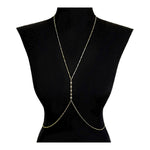 Body Chain Piuka Rachel Zircônias Folheada a Ouro 18k - Piuka