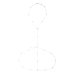 Body Chain Sienna Zircônias Folheado em Ródio Branco - Piuka