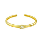 Bracelete Alícia Zircônia Folheado a Ouro 18k - Piuka