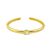 Bracelete Alícia Zircônia Folheado a Ouro 18k - Piuka