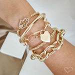 Bracelete Feminino Folheado a Ouro 18k Tubo Liso Joyce - Piuka
