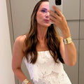 Bracelete Largo Ana Dourado - Piuka