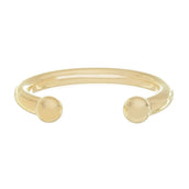 Bracelete Tubo Nicole Folheado a Ouro 18k - Piuka