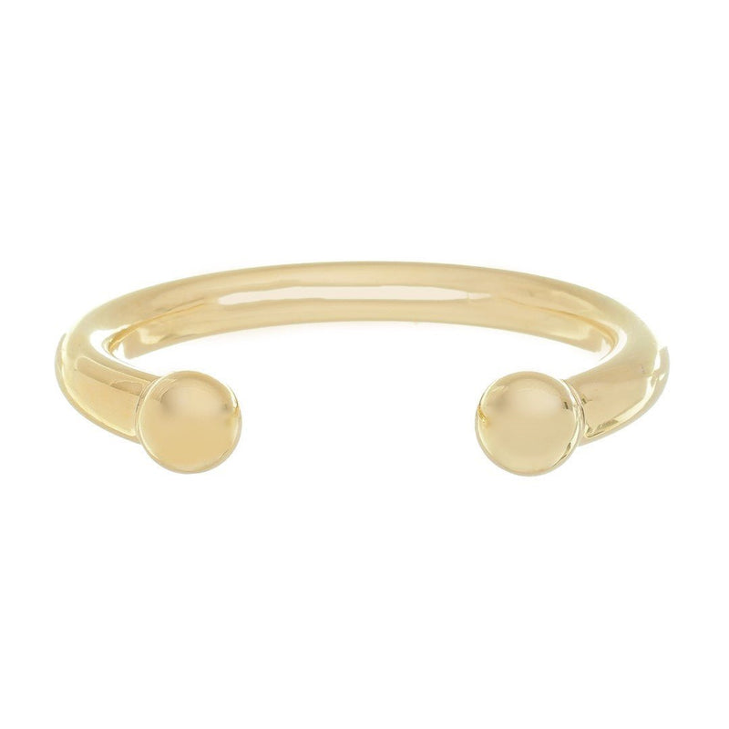 Bracelete Tubo Nicole Folheado a Ouro 18k - Piuka