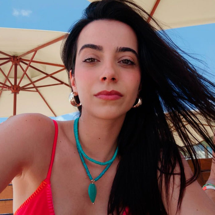 Brinco Argola P Sabrina Folheada a Ouro 18k