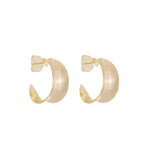 Brinco Argola Vintage G Hellen Folheada a Ouro 18k - Piuka