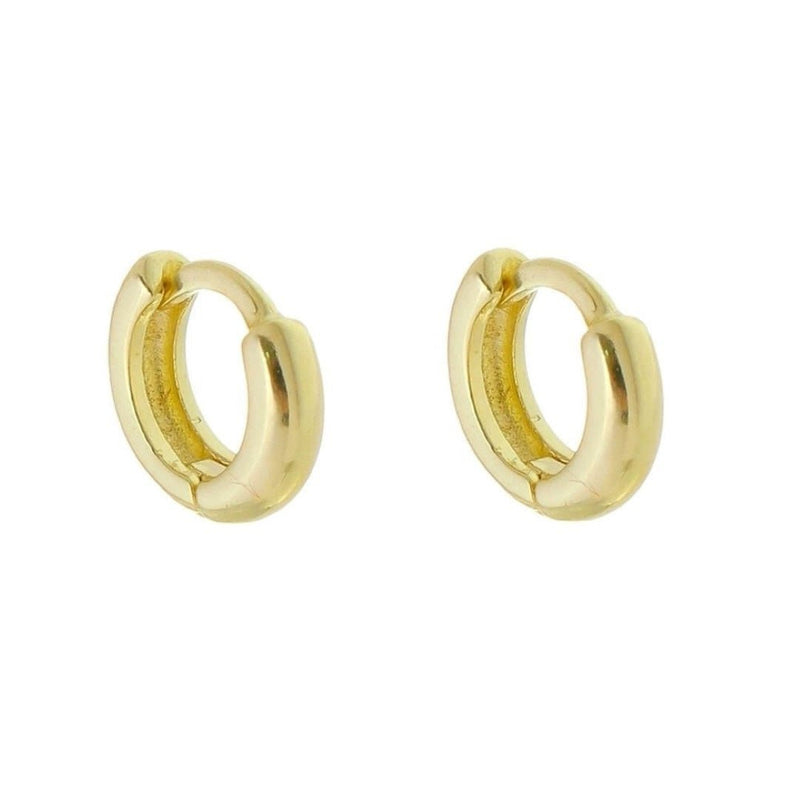 Brinco Argolinha Lala P Folheado a Ouro 18k - Piuka