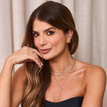 Brinco Aurora Rosa Metal Folheado a Ouro 18k - Piuka
