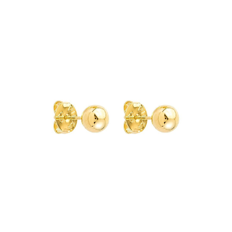 Brinco Bolinha Selena G Folheado a Ouro 18k - Piuka