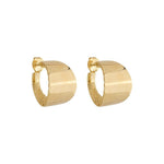 Brinco de Argola Bold Mabel Folheado a Ouro 18k - Piuka