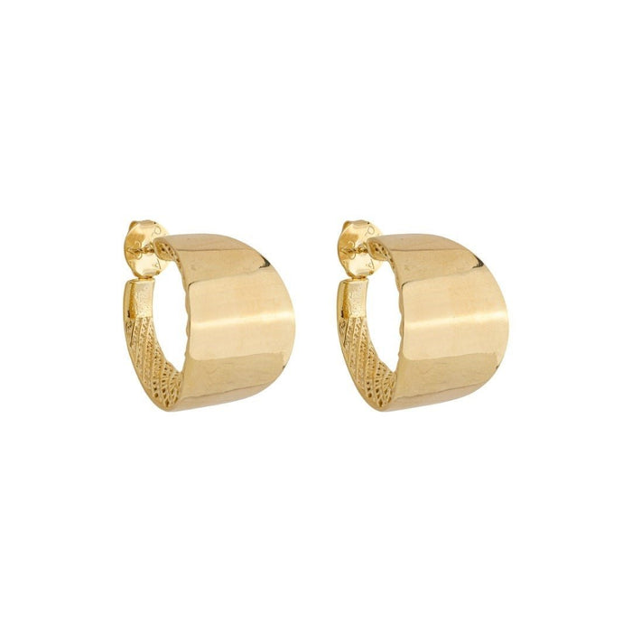 Brinco de Argola Bold Mabel Folheado a Ouro 18k