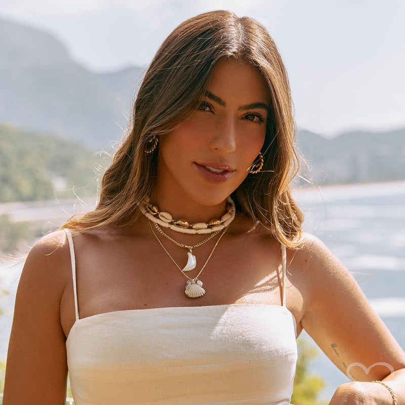 Brinco de Argola Tubo Torcido Camila G Folheado a Ouro 18k - Piuka