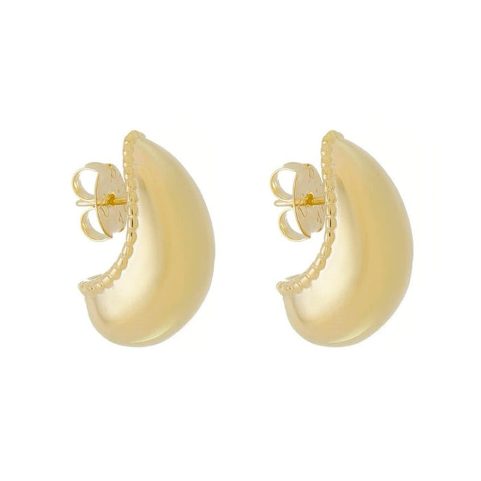 Brinco Gota Rachel Vintage Folheado a Ouro 18k
