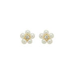 Brinco Maria Flor Pérolas Folheado a Ouro 18k - Piuka