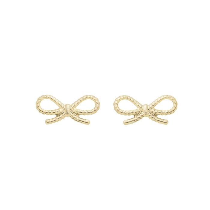 Brinco Nat Lacinho Folheado a Ouro 18k