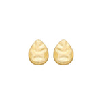 Brinco Organico Cecilia Folheado a Ouro 18k - Piuka