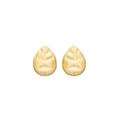 Brinco Organico Cecilia Folheado a Ouro 18k - Piuka