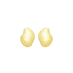 Brinco Orgânico Zoe Folheado a Ouro 18k - Piuka