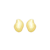 Brinco Orgânico Zoe Folheado a Ouro 18k - Piuka