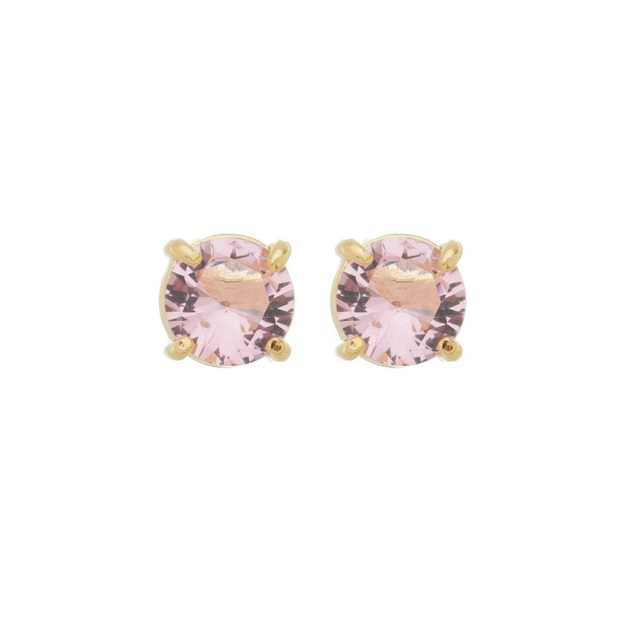 Brinco Ponto de Luz G Amor Hcc Zircônia Folheado a Ouro 18k - Piuka