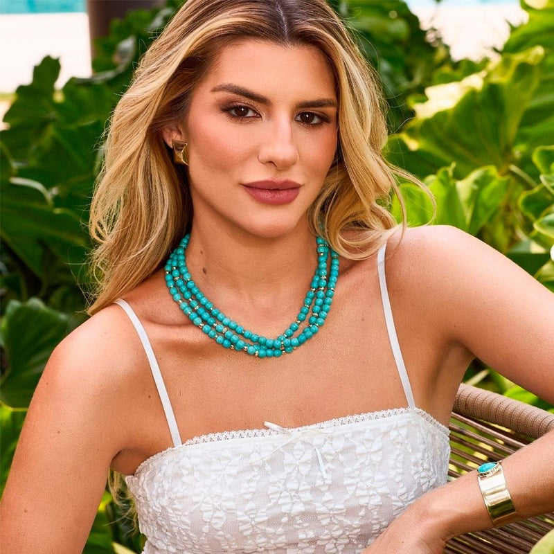 Brinco Retângular Paula Folheado a Ouro 18k - Piuka