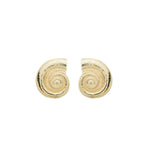 Brinco Valentina Concha Folheado a Ouro 18k - Piuka