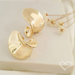 Brinco Vintage Paloma Folheado a Ouro 18k - Piuka