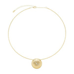 Choker Chiara Botão Zircônia Folheado a Ouro 18k - Piuka