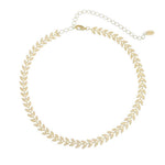 Choker Folhinhas Folheado a Ouro 18k Kendal Piuka - Piuka
